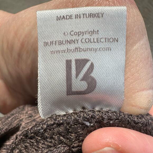 BuffBunny Leggings Pink Grey Heathered color Small - Picture 8 of 11